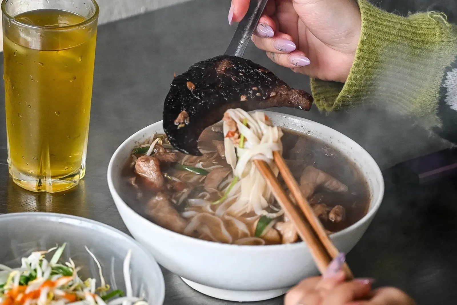 Ẩm thực phở gan cháy tỉnh Bắc Ninh