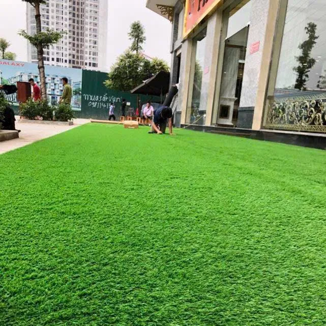 Thi công cỏ nhân tạo sân vườn phường Từ Sơn, tỉnh Bắc Ninh