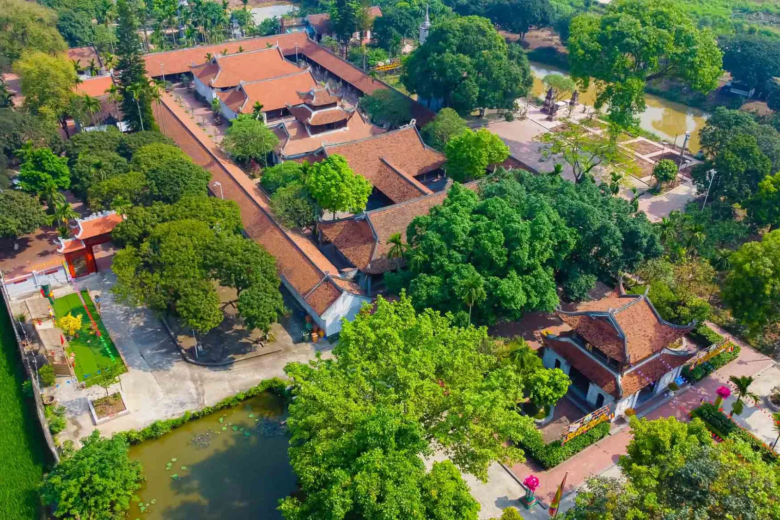 Toàn cảnh chùa Bút Tháp tỉnh Bắc Ninh