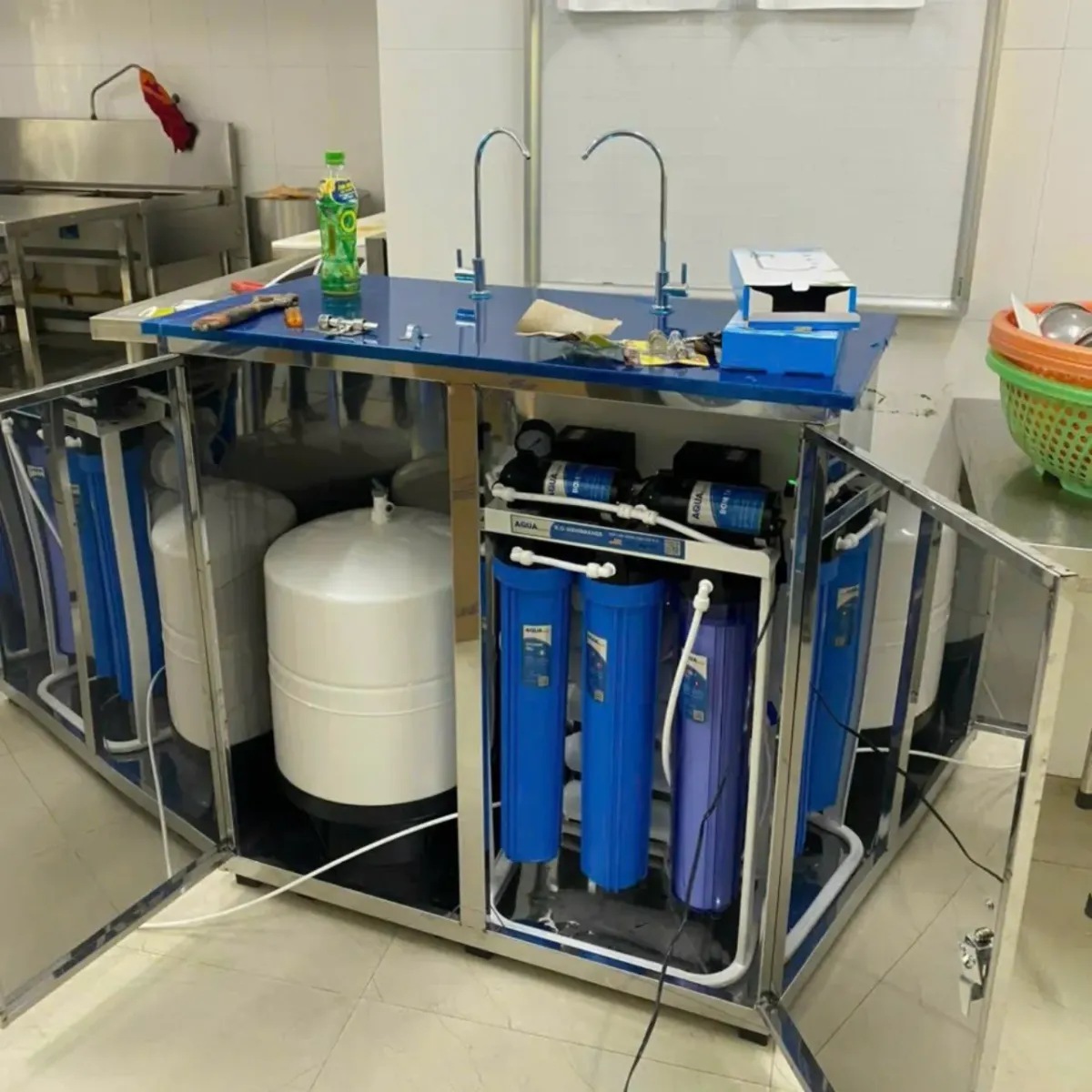 Lắp đặt hệ thống lọc nước tổng phường Việt Yên, tỉnh Bắc Ninh