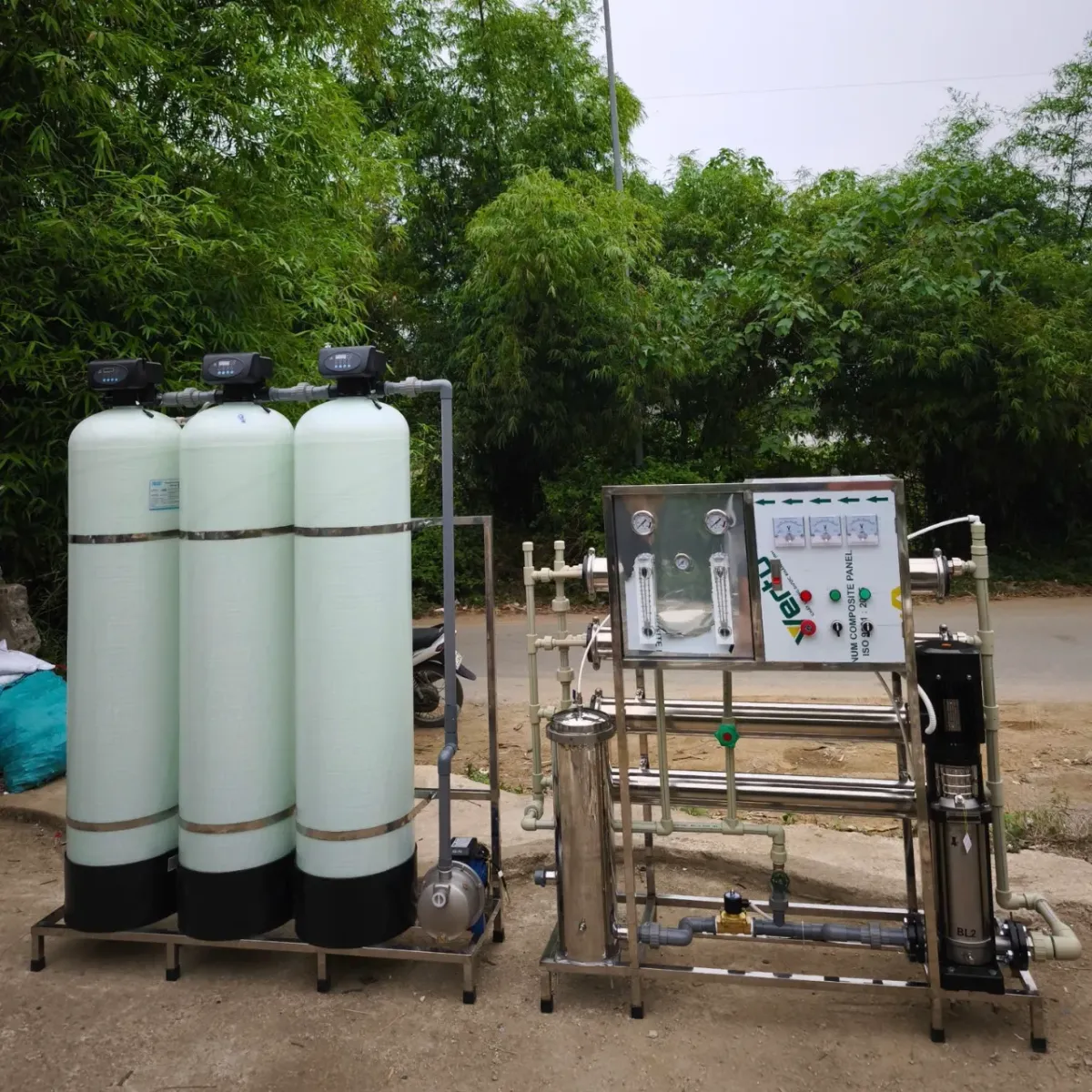 Lắp đặt hệ thống lọc nước tổng phường Việt Yên, tỉnh Bắc Ninh