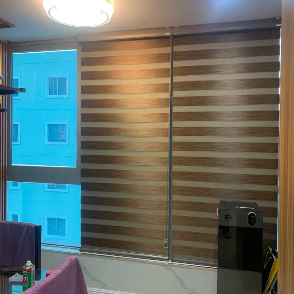 Rèm cầu vồng cho phòng khách