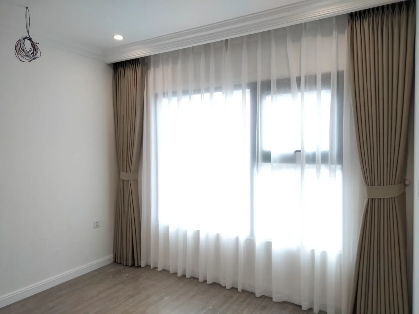 Rèm vải 2 lớp phòng khách phường Bắc Giang Rèm vải 2 lớp phòng khách phường Bắc Giang