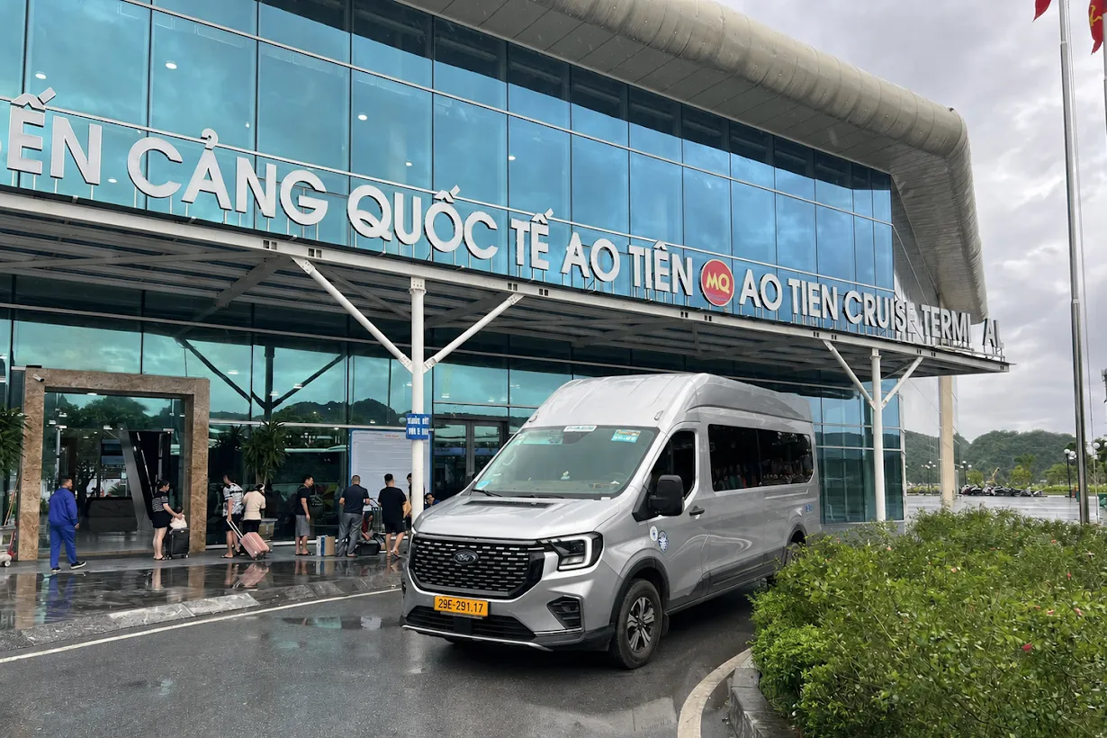 Thuê xe 16 chỗ tỉnh Bắc Ninh đi cảng Ao Tiên, Quảng Ninh